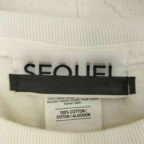 シークエル SEQUEL 反転ロゴ Tシャツ メンズ S