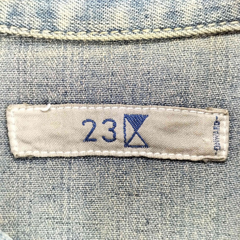 ニジュウサンク 23区 Y2K ジップアップデニムジャケット レディース JPN:38
