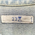 ニジュウサンク 23区 Y2K ジップアップデニムジャケット レディース JPN:38