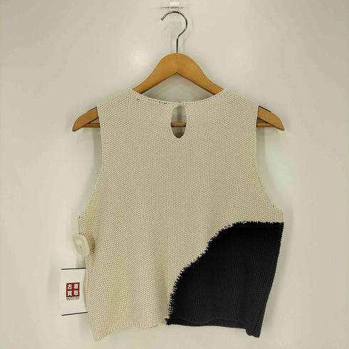ザラ ZARA バイカラー ノースリーブニット レディース import:S