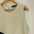 ザラ ZARA バイカラー ノースリーブニット レディース import:S
