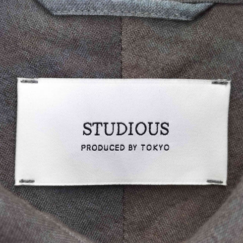 ステュディオス STUDIOUS URBAN DYE RELAX SHIRTS S.S メンズ JPN:1