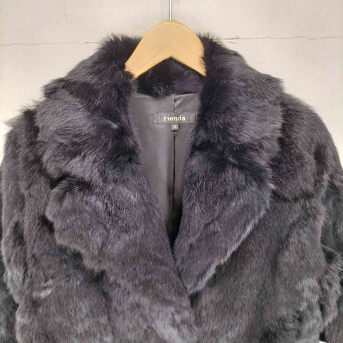 リエンダ rienda rabbit fur ラビットファージャケット レディース JPN:M