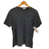 エンポリオアルマーニ EMPORIO ARMANI ワンポイントロゴ 迷彩 肩ボーダー クルーネック コットン S/S Tシャツ メンズ import:M