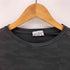エンポリオアルマーニ EMPORIO ARMANI ワンポイントロゴ 迷彩 肩ボーダー クルーネック コットン S/S Tシャツ メンズ import:M