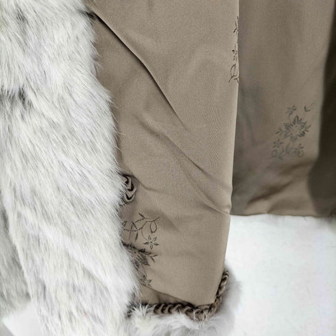 WORLD ACE real fur jacket リアルファージャケット レディース JPN:11号