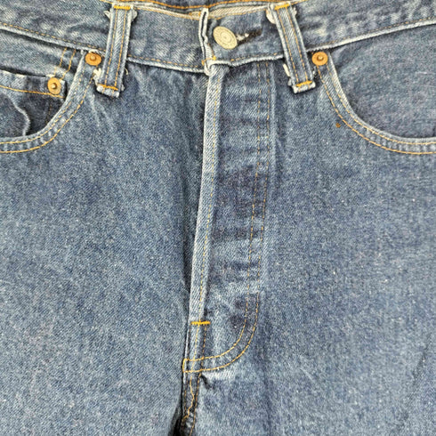 リーバイス Levis 90S 501 ボタン裏524刻印 ボタンフライ ストレート デニムパンツ メンズ US:28-29
