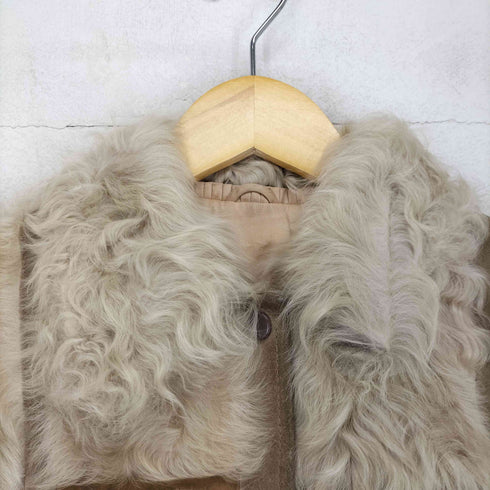 real fur jacket 裾ドローコード リアルファージャケット レディース