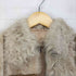 real fur jacket 裾ドローコード リアルファージャケット レディース