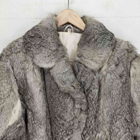 real fur jacket リアルファージャケット レディース JPN:13号