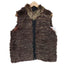 RABBIT FUR ラビットファー リバーシブルベスト レディース JPN:M