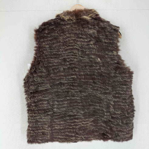 RABBIT FUR ラビットファー リバーシブルベスト レディース JPN:M