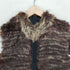 RABBIT FUR ラビットファー リバーシブルベスト レディース JPN:M