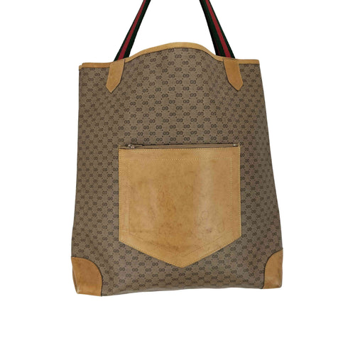 グッチ GUCCI オールド マイクロGG シェリーライン トートバッグ old microGG Shelleyline totebag レディース