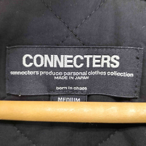 コネクターズ CONNECTERS レザードッキング フーデットキルティングジャケット メンズ JPN:M