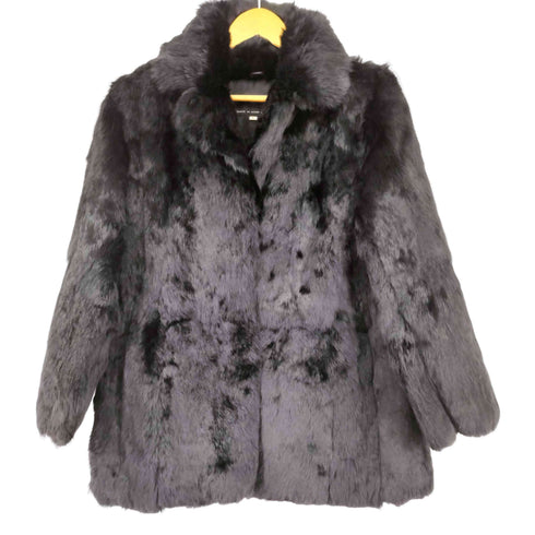 香港製 rabbit fur jacket ラビットファージャケット レディース JPN:L