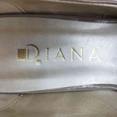 ダイアナ DIANA リボンデザイン エナメル ストラップ パンプス レディース 23 1/2