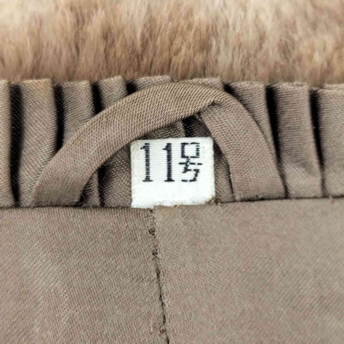 real fur jacket リアルファージャケット レディース JPN:11号