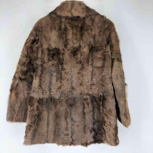 Silber Fleece real fur jacket リアルファージャケット レディース JPN:11号