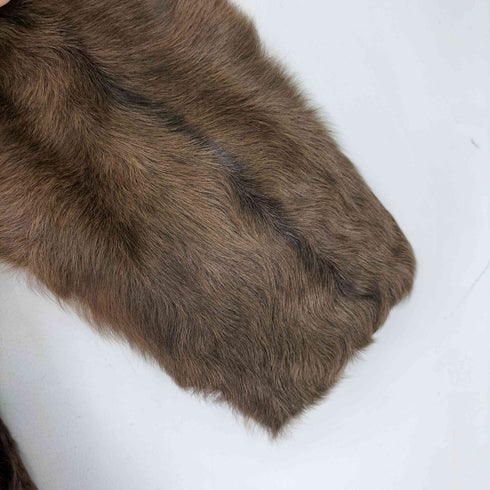 Silber Fleece real fur jacket リアルファージャケット レディース JPN:11号