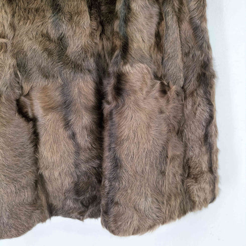 Silber Fleece real fur jacket リアルファージャケット レディース JPN:11号
