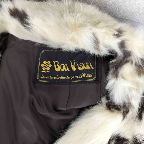 Von Vison real fur jacket リアルファージャケット レディース JPN:11号