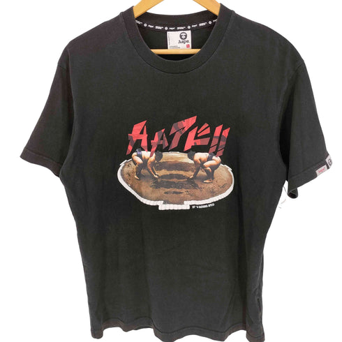 エーエイプバイアベイシングエイプ AAPE BY A BATHING APE 24SS 両面プリント S/S Tシャツ AAPE TEE メンズ JPN:S