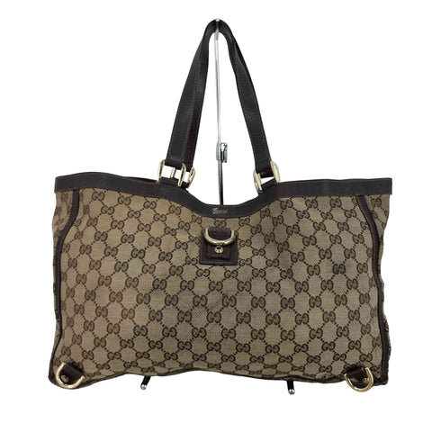 グッチ GUCCI アビー GGキャンバス トートバッグ ハンドバッグ abbey GGcanvas totebag handbag レディース