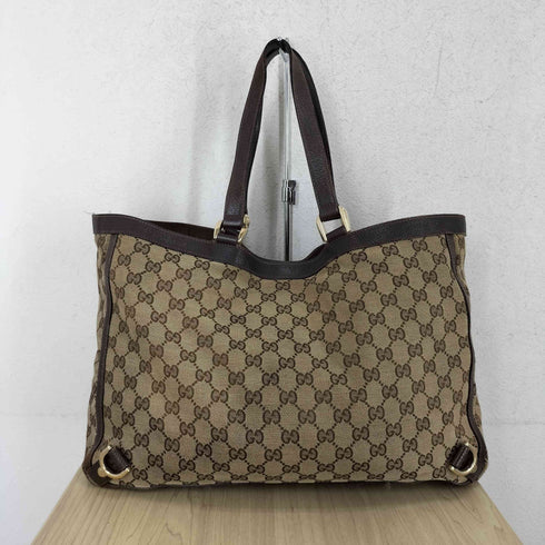グッチ GUCCI アビー GGキャンバス トートバッグ ハンドバッグ abbey GGcanvas totebag handbag レディース
