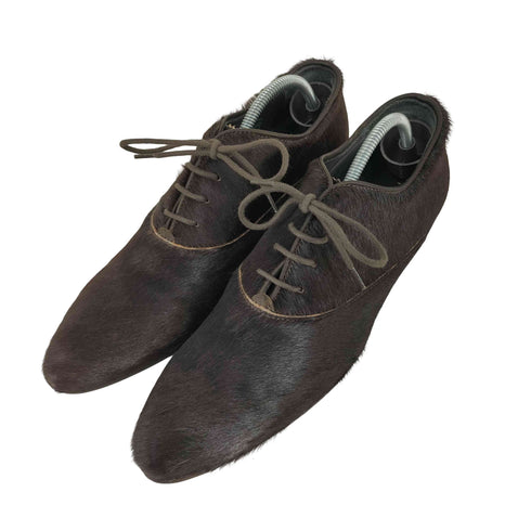 fiorentini+baker イタリア製 ファーデザイン レースアップシューズ メンズ 39