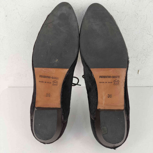 fiorentini+baker イタリア製 ファーデザイン レースアップシューズ メンズ 39