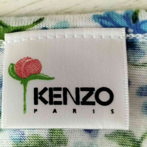 ケンゾーパリス KENZO PARIS 花柄 クルーネック Tシャツ レディース JPN:M