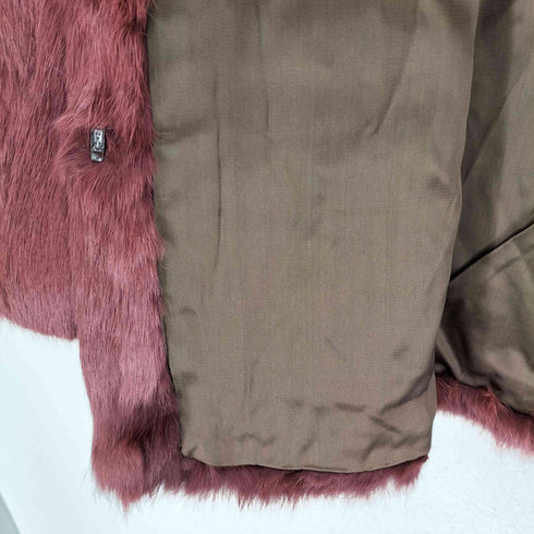 appas real fur jacket リアルファージャケット レディース JPN:L
