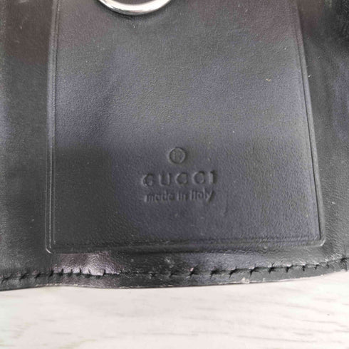グッチ GUCCI GGスプリーム ウェビングライン シェリーライン 6連 キーケース GG型押し メンズ