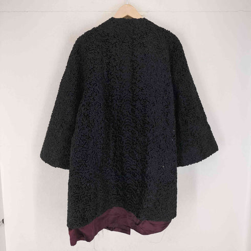 Astra fur フランス製 astrakhan coat アストラカンコート レディース