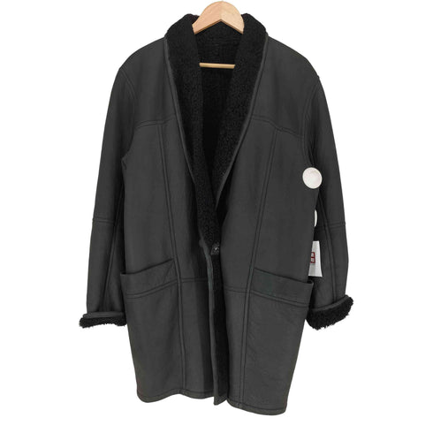 sheepskin シープスキン ボア ムートン ジャケット メンズ FREE