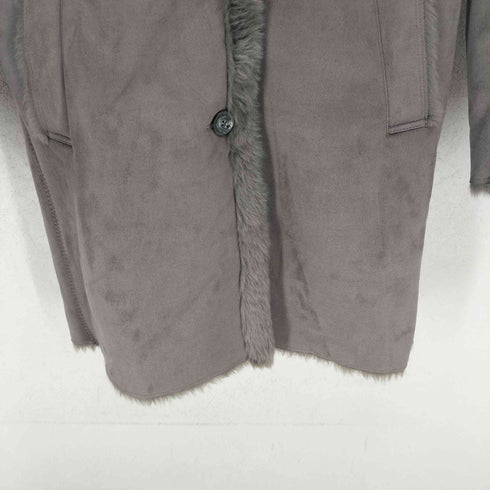 ユニクロ UNIQLO ムートンタッチフーデットコート レディース XS