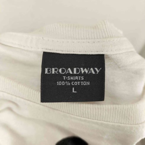 ブロードウェイ BROADWAY ムービープリント S/S Tシャツ メンズ L