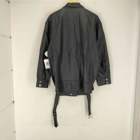 フェイクレザー ライダース ジャケット メンズ 3xl