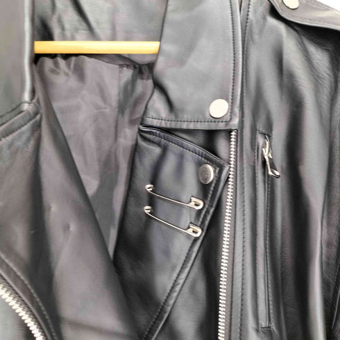 フェイクレザー ライダース ジャケット メンズ 3xl
