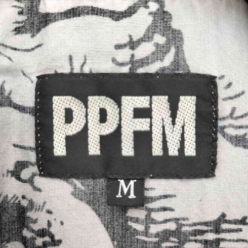 ピーピーエフエム PPFM コミックプリント ポケット S/S シャツ メンズ JPN:M