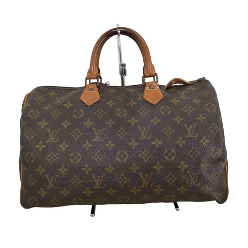 ルイヴィトン LOUIS VUITTON モノグラム スピーディ35 ボストン バッグ monogram speedy 35 boston bag レディース