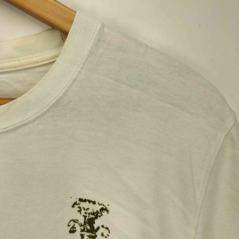 TVW スカル ラメプリント クルーネックTシャツ y2k メンズ 2L