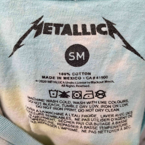 タイダイ バンドプリント S/S Tシャツ レディース SM