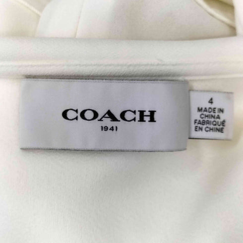 コーチ COACH ラッフル ビブ ドレス レディース JPN:4