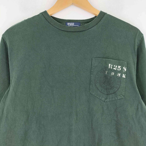 ポロバイラルフローレン Polo by RALPH LAUREN 90-00S ポケット L/S Tシャツ メンズ JPN:L