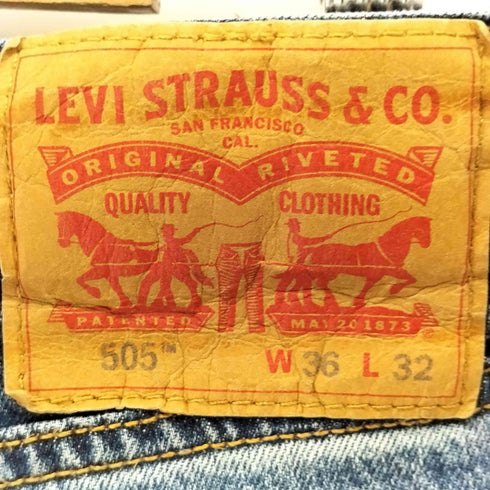リーバイス Levis 505 ワイドデニム メンズ 36/32