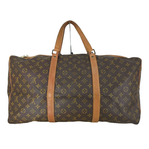 ルイヴィトン LOUIS VUITTON モノグラム サックスプール55 ボストンバッグ monogram sac souple 55 boston bag レディース