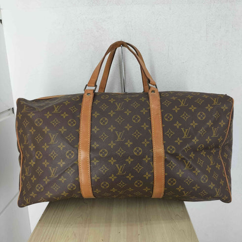 ルイヴィトン LOUIS VUITTON モノグラム サックスプール55 ボストンバッグ monogram sac souple 55 boston bag レディース