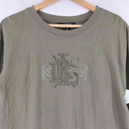 ローレンラルフローレン LAUREN RALPH LAUREN ロゴパッチ L/S Tシャツ メンズ JPN:M